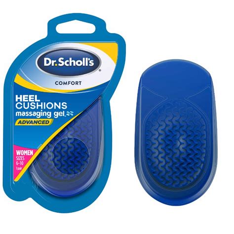 DR SCHOLLS Heel Cushions With Massaging Gel Women S Fashion Footwear