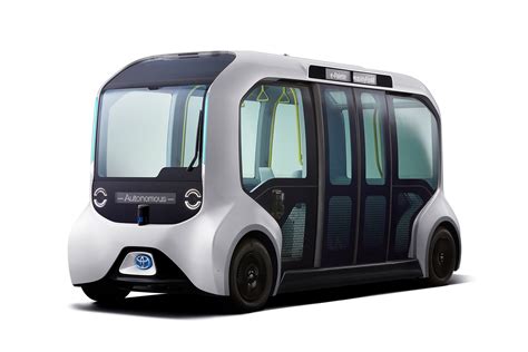 Toyota Reveals E Palette Self Driving Shuttle For 2020 Olympic Games