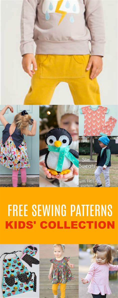 Free Sewing Patterns Kids Pattern Collection On The Cutting Floor