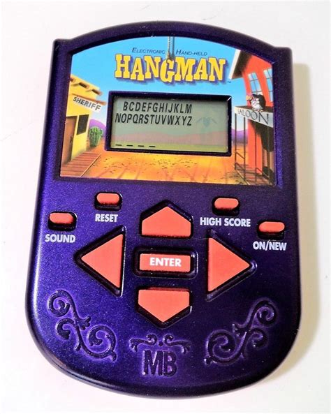 Electronic Hangman Game Rnostalgia
