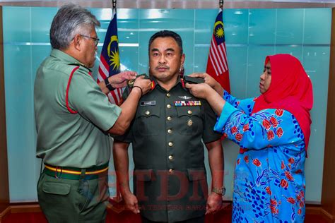 Pegawai Kanan Td Dinaikkan Pangkat Brig Jen Berita Tentera Darat Malaysia