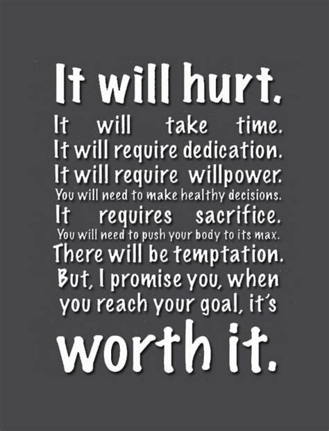 It Will Hurt It Will Take Time It Will Require Dedication