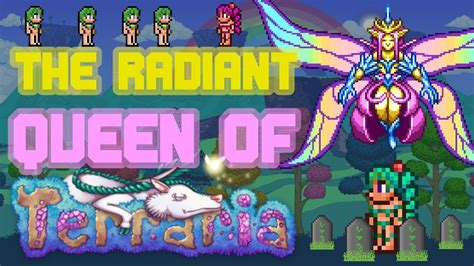The Radiant Queen Of Terraria Lore Store Youtube