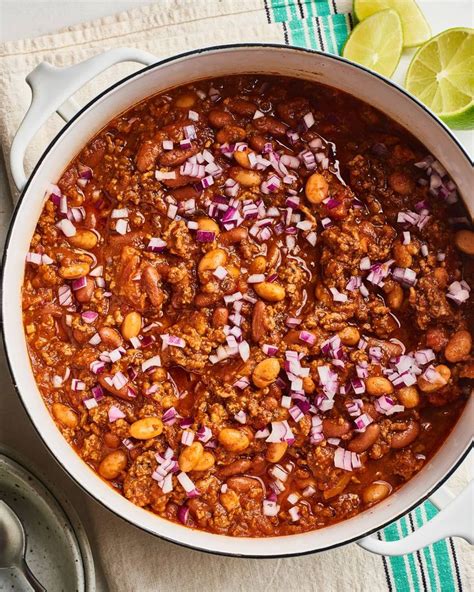 Next, add the ground beef and cook until browned, about 10. The Problem with The Pioneer Woman's Chili Recipe | Chili ...