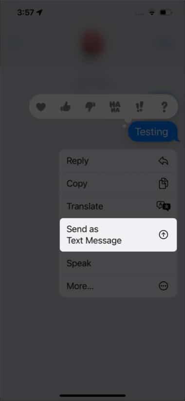 How To Send Text Message Sms Instead Of Imessage On Iphone Igeeksblog