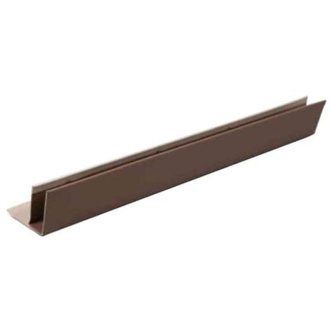 Amerimax Home Products 15 In X 12 Ft Musket Brown Aluminum F Channel