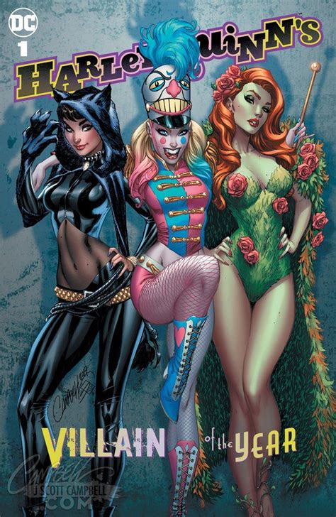 Harley Quinn S Villain Of The Year Jscottcampbell Com Edition B Value Gocollect