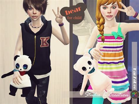 Teddy Bear Toy For Child At Studio K Creation Sims 4 Updates