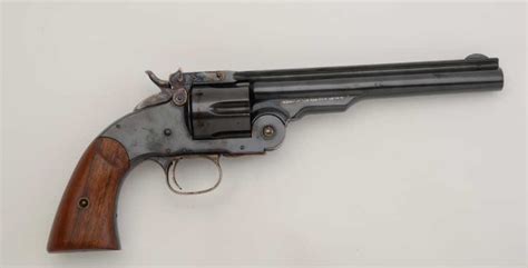 Cimarron Arms Modern Copy Of A Sandw Schofield Single Action Revolver