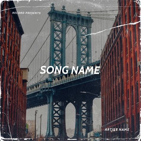 New York City Album Cover Design Template Postermywall
