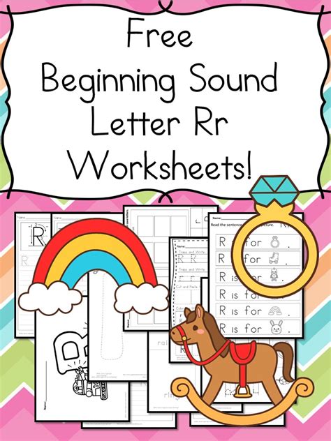 Beginning Sounds Letter R Worksheets Free And Fun