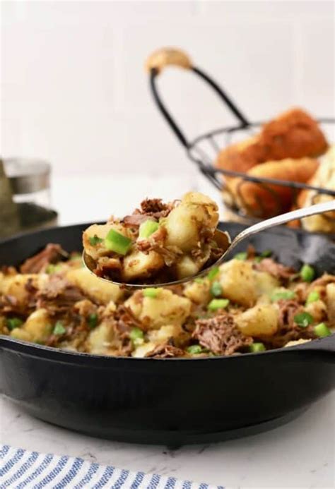 Easy Roast Beef Hash Recipe Using Leftover Roast Beef Grits And