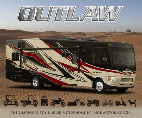 While toy haulers are an amazing option for the outdoor enthusiast, both the towable and the class c toy hauler can be significantly more expensive. Outlaw Super C Toy Hauler Rv | Wow Blog