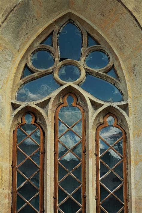 Old Gothic Window Stock Image Image Of Beautiful Exterior 147767651