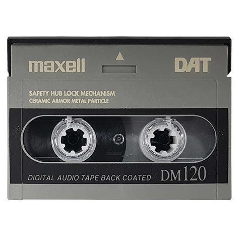 Maxell 120 Minute Dat Digital Audio Tape Retro Style Media