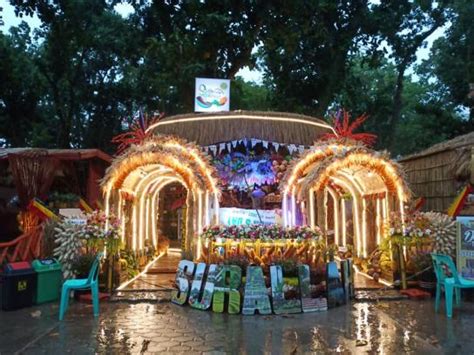 Look Tnalak Festival Bahay Kubo Competition Notre Dame Broadcasting