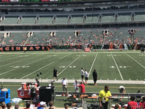 Cincinnati Bengals Seating Chart View Elcho Table