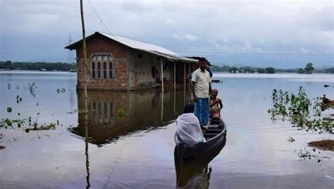 Flood Situation In Assam Remains Grim Death Toll Rises To 15 Over 42 Lakh People Affected