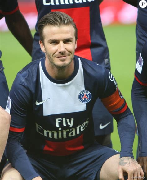 David Beckham Le Psg Celebre Son Titre De Champion De La Ligue A L