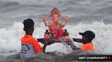 40 Of Mumbais Ganesh Idols Immersed In Artificial Ponds On Day 5 Of
