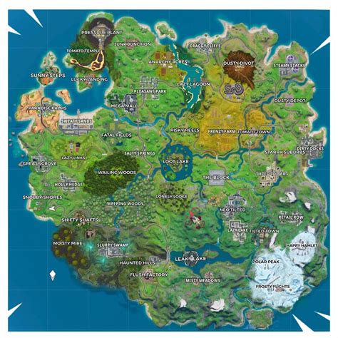 The Chapter 2 Map But Everyone Is Here 2 Fortnitebr