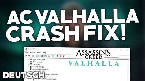 Assassins Creed Valhalla CRASH STÜRZT ab BEHEBEN Problemlösung