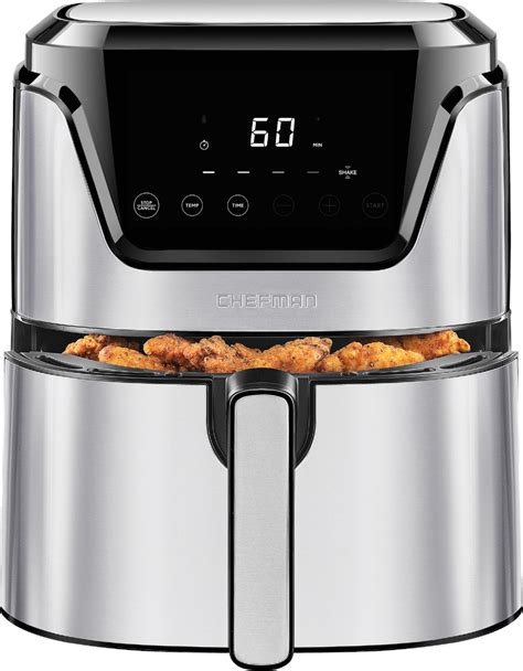 Customer Reviews Chefman Turbofry Touch 45 Qt Digital Air Fryer