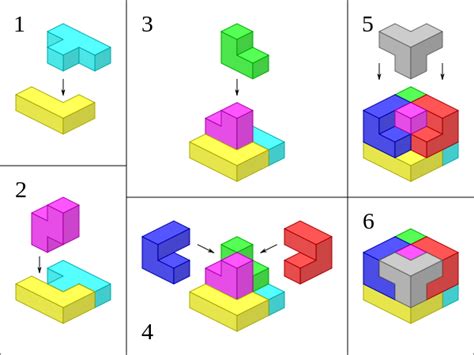 Soma Cube Solution Soma Cube Wikipedia The Free Encyclopedia Diy