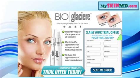 Bio Glaciere Eye Serum Review To Reduce Wrinkles Acne And Scars Appearances Youtube