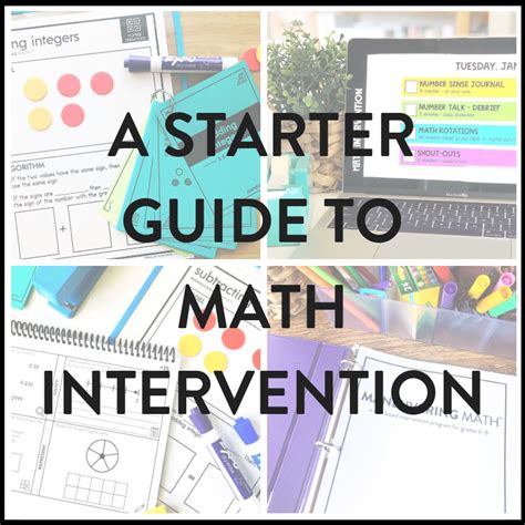 Math Intervention Resources And Ideas Simplify Rti
