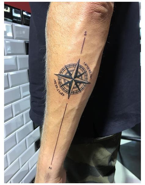 Forearm Compass Tattoo Super Tattoo