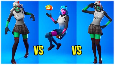 New Fortnitemares Skin Grisabelle Showcased With Dances And Emotes 🎃