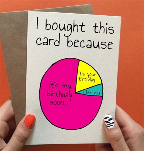 Funny Birthday Card For Friend Sister Or Brother Pin It To T Ideas
