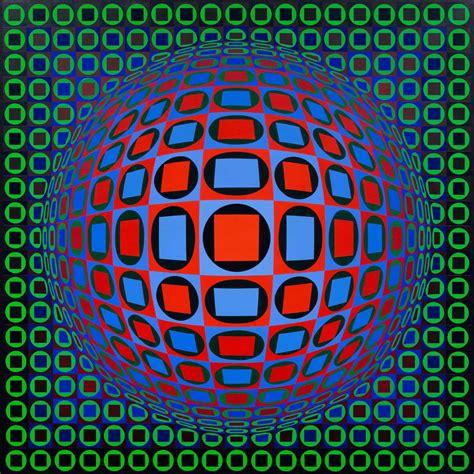 VÍctor Vasarely El LegÍtimo Padre Del Op Art