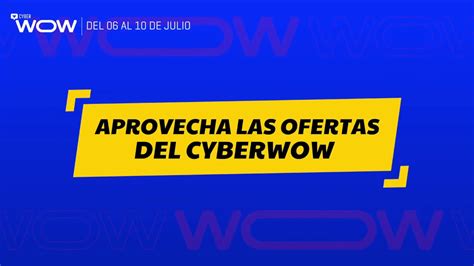 ¡aprovecha Las Mejores Ofertas Del Cyberwow Y Paga A Tu Manera Con Pagoefectivo Youtube