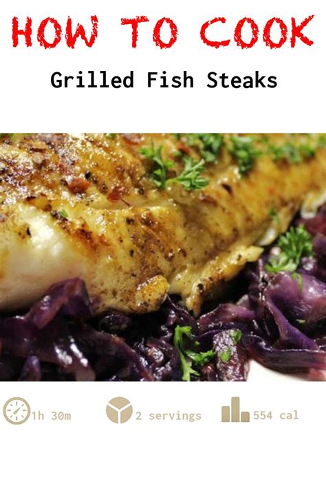 Grilled Fish Steaks Recipe
