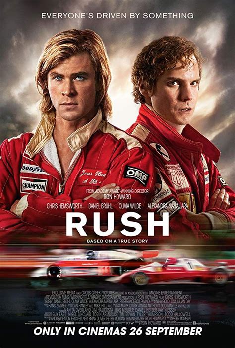 Rush e for 1 hour. Rush: trailer, trama e cast del film sui campioni della ...