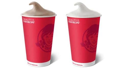 Wendys Large Chocolate Frosty Nutrition Nutritionwalls