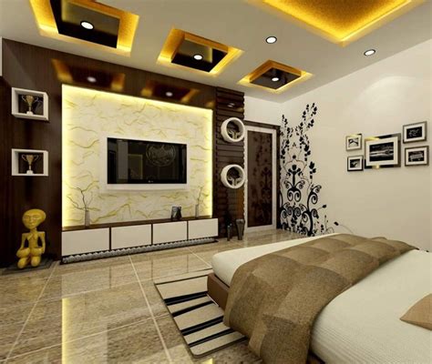 Top 4 bedroom trends 2020: Modern Gypsum TV Wall Unit Decoration Design Ideas ...