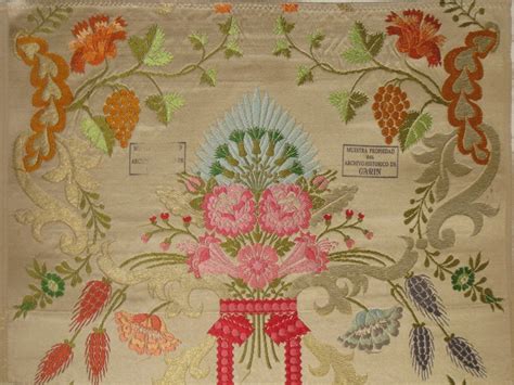 Soto Manual Silk Fabric From Garin Company Valencia Spain Tela