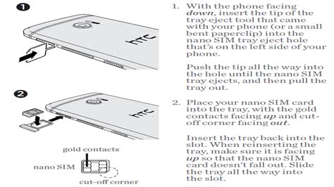 Htc10manual How To Inserting Nano Sim And Microsd Cards On Htc 10