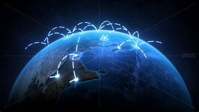 Network Global Visuals Networking Around Bass Backgrounds