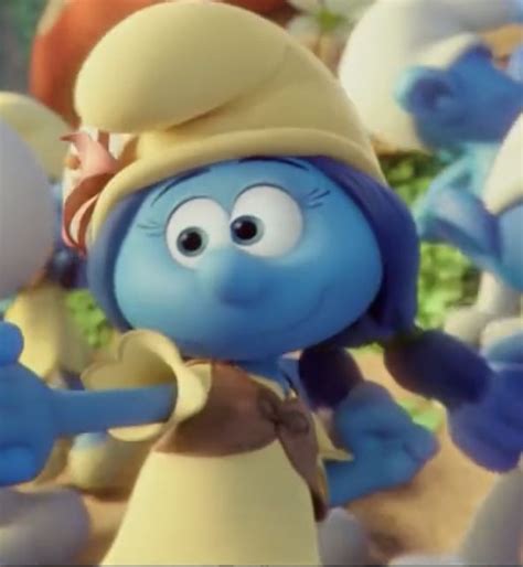 Smurflily Im A Lady In 2022 Smurfette Smurfs Character