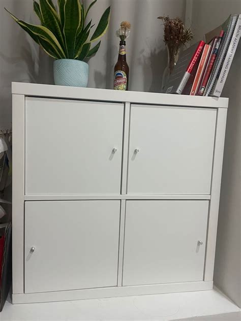 Ikea Kallax Cabinet Furniture And Home Living Furniture Shelves