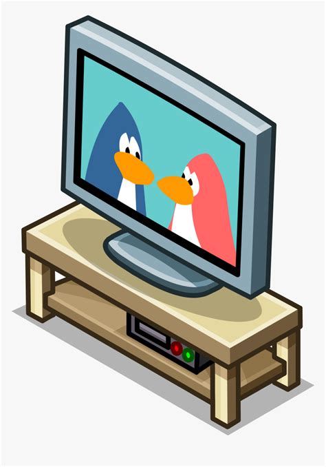 Tv Clipart Stand Free On Inside Transparent Png Tv On Stand Clipart Png Download