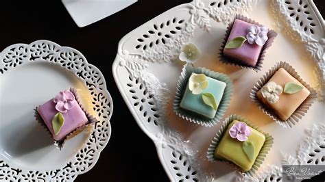 Box Of 9 Assorted Petit Cakes — Bon Vivant New York Luxury Petit Fours
