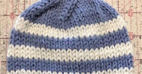 Sea Trail Grandmas Newborn Hat Knit Pattern Fast And Easy