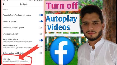 how to stop autoplay facebook videos turn off autoplay videos on facebook youtube