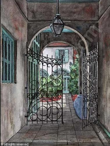 Image Result For New Orleans Courtyard Gates French Courtyard