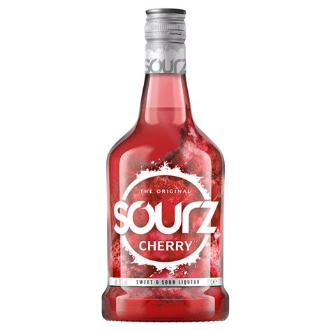 Sourz The Original Cherry Sweet And Sour Spirit Drink 70cl Liqueurs Iceland Foods